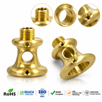 Fabricante de Conectores y Sujetadores de Latón OEM |   Componentes de Latón Mecanizados por CNC de Precisión Personalizada, Piezas de Torneado CNC