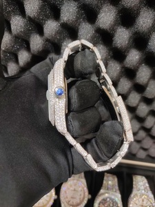 Reloj de Pulsera para Hombre, Estilo Iced Out, con Incrustaciones de Diamantes Moissanite VVS, Último Modelo 2026 - Product Image 6