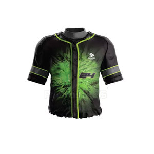 Uniformes de Béisbol Transpirables y Ecológicos de Poliéster con Logotipo Personalizado Hechos en Fábrica para Venta en Línea - Product Image 5