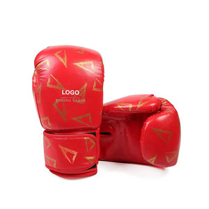 Gants de boxe unisexes en PU pour l'entraînement, gants de sparring à absorption des chocs pour la boxe, le kickboxing et le MMA - Product Image 1