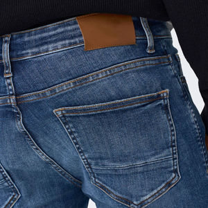 Pantalones Vaqueros de Lona para Hombre, Estilo Casual, Rectos, Ajustados, Vintage, Transpirables, en Grandes Cantidades, Nuevos y a la Moda - Product Image 4