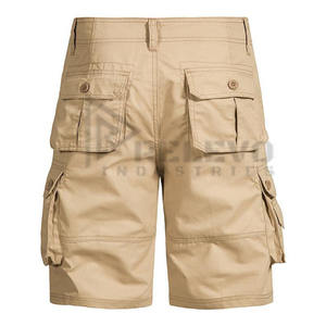 Pantalones Cortos Bermuda de Verano para Hombre, Talla Grande, Estampados, 100% Algodón, Cintura Elástica, Transpirables, Estilo Hip Hop, Multibolsillos, Ropa Deportiva de Playa - Product Image 3