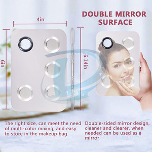 Espátulas y Paletas de Maquillaje de Acero Inoxidable Hechas Profesionalmente, Venta en Línea - Product Image 3