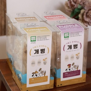 [EJ International] Gaeppeong Os de riz soufflé pour chien, sans additifs, végétalien, à la patate douce violette - Product Image 1