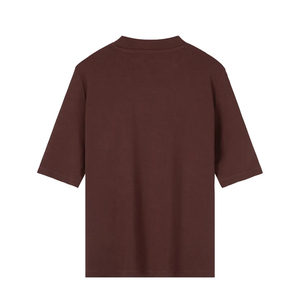 Custom logo Oversized 100% Cotton Crew Neck Short Sleeve Blank Eco-Friendly Heavyweight Loose Fit Solid Pattern <b>T</b>-Shirts - Product Image 6