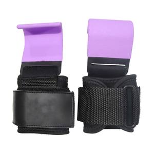 Ganchos de Neopreno Acolchados para Levantamiento de Pesas, para Entrenamiento en Gimnasio, MOQ Bajo, Servicio OEM, Unisex, Venta al Por Mayor - Product Image 1