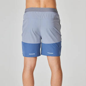 Elastic Waist Men Shorts Latest Design Casual Solid <b>Colour</b> 100% Cotton Quick Dry Beachwear Workout Knee Length Shorts - Product Image 3