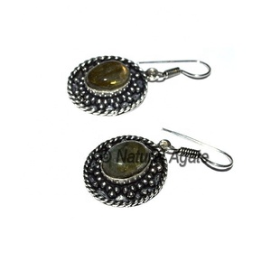 Comprar moda rojo jaspe Oval pendientes en línea: rojo de moda jaspe Oval pendientes en precio bajo - Product Image 3