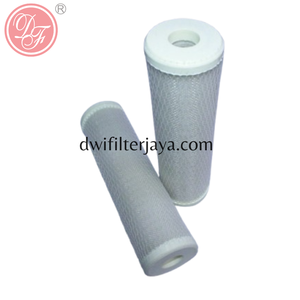 Cartouche filtrante en charbon actif personnalisée en gros, filtre à eau en charbon CTO, cartouche filtrante pour osmose - Product Image 1
