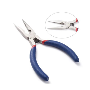 Wholesale Carbon Steel Flat Nose Pliers with Nylon Jaws Jewelry Making and Wire Bending Tools Mini Jewelry Pliers Tool - Product Image 4