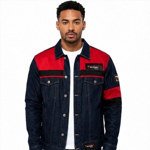 <b>Men</b> <b>Denim</b> <b>Jacket</b> New Fashion Casual Layering Essential With Classic Button Closure Durable Fabric And Comfortable Fit - Product Image 1