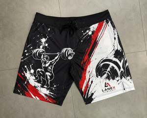 Custom Men's Gym Board Shorts Quick Dry <b>Surf</b> Shorts Weightlifting Fitness Beach Swim Trunks Sublimation Printed OEM ODM Design - Product Image 6