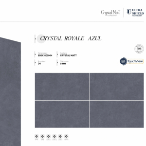 Carreaux de porcelaine cristalline mate de haute qualité 800x1600 1200x1800 750x1500mm, grands formats pour salon, salle de bain, cuisine, murs - Product Image 1