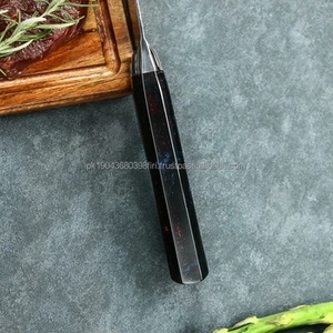 Ensemble de 5 couteaux de chef professionnels en acier inoxydable avec manche en résine, très demandés - Product Image 2