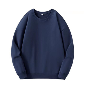 เสื้อสเวตเชิ้ตผู้ชาย คอวี แขนยาว ทรงปกติ สีพื้น ผลิตจากวัสดุรักษ์โลก ระบายอากาศได้ดี ไม่หดตัว แห้งเร็ว 100% - Product Image 5
