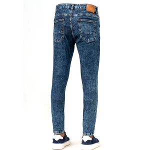 Nouveau design 2025 – Jean slim homme taille haute respirant en denim extensible – Pantalon décontracté coupe skinny – Grandes tailles – Prix de gros - Product Image 3