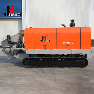 DHBTL40 60 80 Diesel-Raupenanhänger Betonpumpe Dieselbetriebene Mobile Raupenbetonpumpe Kleine Betonpumpe Preis - Product Image 6