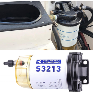 Nouvel ensemble filtre à carburant séparateur d'eau S3213 pour moteur hors-bord Mercury Suzuki >6L avec élément filtrant à base de bol transparent - Product Image 6