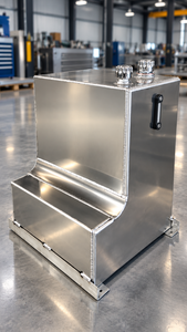 Réservoir de stockage de carburant/refroidisseur en aluminium au design unique, plateau robuste, construction en plaque de 4 mm, 30/50/70 gallons, personnalisable - Product Image 4