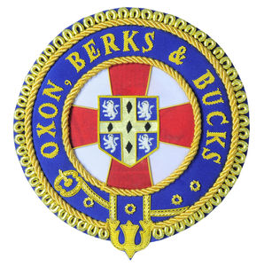 Badge de manteau maçonnique Durham KT Guard, personnalisé, brodé en tissu 3D, en feutre, à coudre, avec fixation magnétique, couleurs personnalisables - Product Image 5