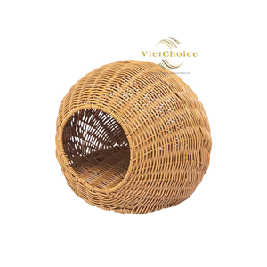 Nid de couchage pour chat en osier écologique, moderne et tissé à la main - Product Image 2