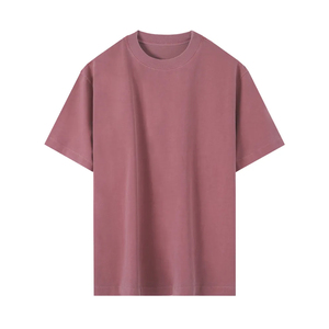 Camisetas Personalizadas de Estilo Urbano para Hombre con Diseño de Logotipo, Tejido de Punto Oversize, Paquete de Camisetas con Impresión Personalizada y Lavado Vintage - Product Image 3