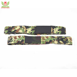 Sangles de levage rembourrées en néoprène avec rembourrage en coton, à paillettes, pour soulevé de terre, pour la musculation, le bodybuilding et la sécurité - Product Image 1