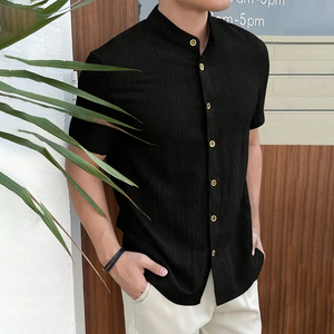 เสื้อยืดผู้ชายแขนสั้นทรงโอเวอร์ไซส์ผ้าเจอร์ซีย์คอตตอน 100% พิมพ์ลายกราฟิกภาพแร็ปเปอร์ ขายส่งสำหรับฤดูร้อน - Product Image 1