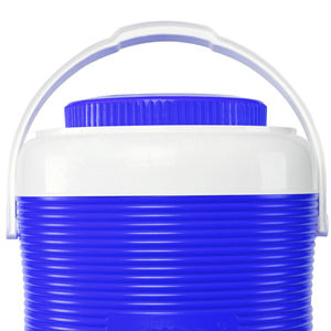 Rahber 12L ตู้แช่เครื่องดื่มทำจากวัสดุ HDPE สีส้มสีฟ้าทันสมัยกล่องเก็บความเย็นสำหรับกิจกรรมกลางแจ้งและล่าสัตว์ - Product Image 5