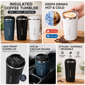 Mug à café personnalisé en acier inoxydable avec impression pour usage promotionnel au bureau - pour Halloween et Noël - Product Image 3