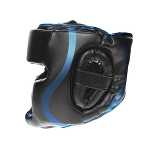 ราคาขายส่ง RTS ผู้ผลิตมืออาชีพ รับผลิตตามสั่ง หมวกป้องกันศีรษะสำหรับชกมวย ทำจากหนังแท้และวัสดุ PU สำหรับผู้ใหญ่ รุ่น AI-HG-06 - Product Image 6