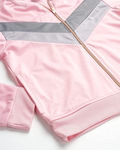 ชุดวอร์มสีชมพูขายส่ง ออกแบบชุดกีฬาของคุณเอง ชุดกีฬาผู้ชาย ชุดออกกำลังกายสำหรับผู้ชาย - Product Image 3