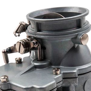 Carburatore a 2 Corpi Stile 97 con Starter Manuale a 3 Bulloni per Motori Ford Mercury V8 1949-1953 - Product Image 3