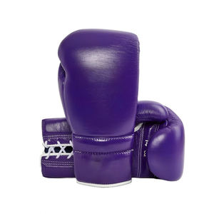 Nuevo Set de Boxeo 2026 de Alta Calidad en Cuero Original Color Morado, con Logotipo y Diseño Personalizados, Equipo de Boxeo para Entrenamiento y Sparring - Product Image 2