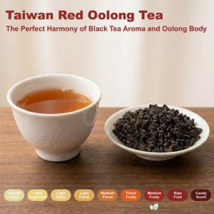 Thé Oolong Rouge de Taïwan 600g avec Arôme de Fruits Mûrs et Fermentation Intense, Thé en Vrac Premium pour Échantillon de Boisson Spécialisée - Product Image 2