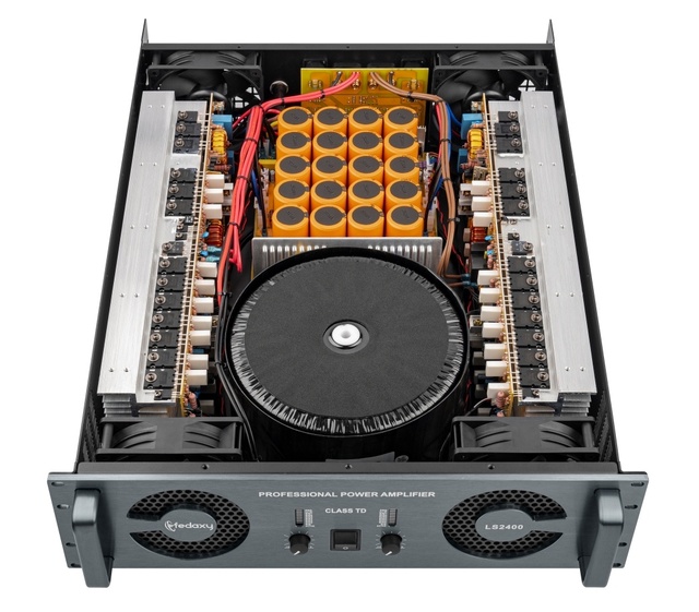 Professional Power Amplifier 5000 Watts 2channel 2400watts Class Td 3U 8ohm Mixer signal Amplifier Audio