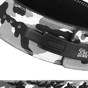 VIBE SEWN Camouflage Weightlifting <b>Belt</b> Adjustable Breathable Waist Support for Strength Training Gym <b>Lifters</b> Unisex - Product Image 5