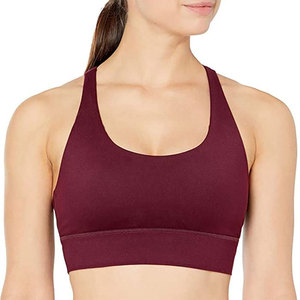 Sujetador Deportivo Moderno para Mujer, de Alta Sujeción, Transpirable, Diseño Simple, Logotipo Frontal, Material Premium de Spandex/Nylon, Servicio de Fabricación OEM - Product Image 1