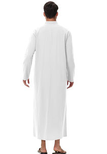 Jubbah al por mayor, ropa islámica, Daffah Thobe árabe saudí para hombres musulmanes, Jubbah árabe de Dubái, Thobes elegantes y transpirables - Product Image 4