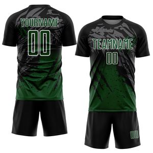 Maillot de football personnalisable pour garçons, nouveau style, sublimation intégrale, séchage rapide, respirant, uniforme d'entraînement pour équipe de football - Product Image 1
