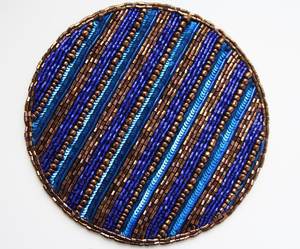 Posavasos Decorativos Hechos a Mano con Cuentas Bordadas para Vasos de Café, Té y Cócteles - Product Image 2