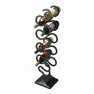 Modern Design Wine Rack Bottle Capacity Minimalist Design Home Furniture Display Stand <b>Freestanding</b> Geometric Wine Bottle - Product Image 2