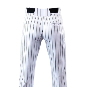 Pantalones de Béisbol Personalizados OEM/ODM 2026 con Ribete Lateral de Poliéster, Pantalones de Béisbol Juveniles con Parte Inferior Abierta para Hombre - Product Image 6