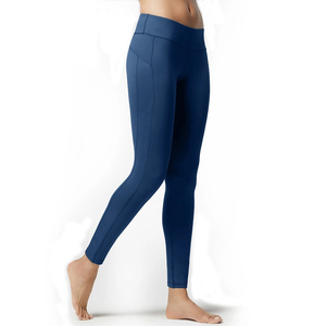 Leggings de Yoga Casuales de Cintura Media, Calidad de Exportación, Algodón y Poliéster Transpirables, Ropa Deportiva para Gimnasio, MOQ Bajo, Leggings para Mujer - Product Image 3