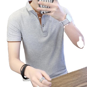 Polo de qualité supérieure hommes coton hommes Polo hommes à manches courtes haut décontracté qualité décontracté affaires Social Polo T-shirt ODM - Product Image 2