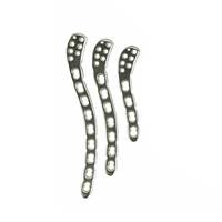 Plaque de fixation claviculaire antérieure supérieure verrouillable 3/9 trous en acier inoxydable, implant orthopédique réutilisable pour chien SURGINEXA