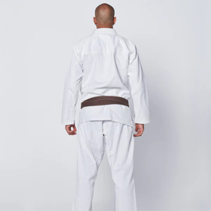 Uniforme de BJJ Ligero al por Mayor para Hombres, Mujeres y Niños con Cinturón Blanco, Diseño de Tela para Artes Marciales, Servicio OEM - Product Image 3