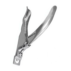 Cortauñas Profesional de Acrílico de 5.5 Pulgadas, Cortador de Uñas Postizas de Acero Inoxidable, Recortador de Uñas Artificiales de Precisión - Product Image 3