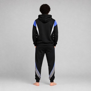 Vente directe usine OEM – Survêtement léger sur mesure pour homme, col à capuche et motif uni, idéal pour l'hiver - Product Image 2