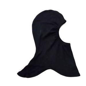 Cagoule ignifuge respirante imperméable en meta-aramide monocouche résistante à la chaleur avec broderie 3D pour pompier - Product Image 4
